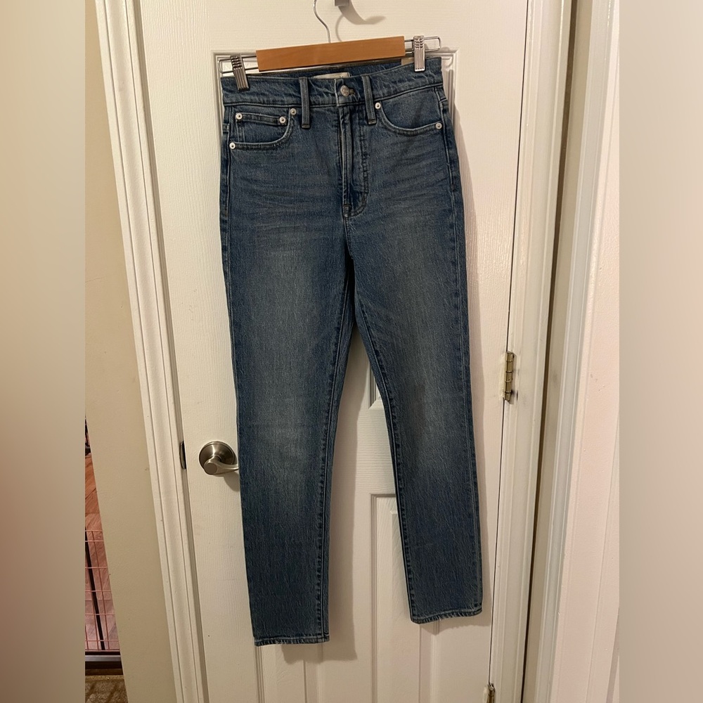 Madewell High Rise Blue Jeans